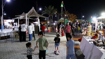 Over 50 participants join Fallujah bazaar promoting crafts and small businesses