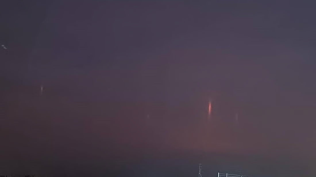 Maysan puzzled by hours-long lightshow