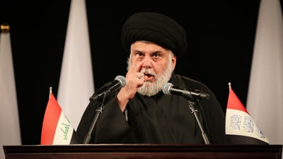 الصدر يتبرأ من 32 عنصراً داخل التيار وسرايا السلام لقيامهم بالترويج لمرشحين
