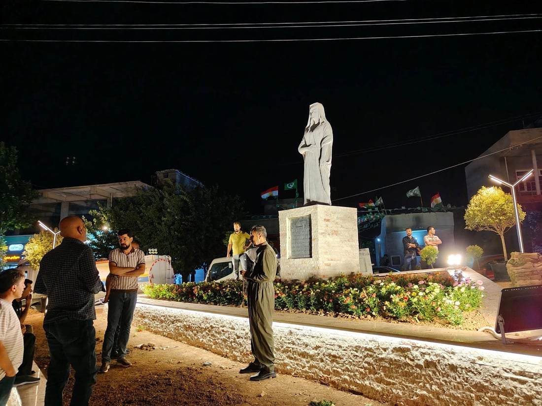 له‌ هەریر رێکخستنەوە و  نۆژەنکردنەوە بۆ پەیکه‌ری خانزاد میری سۆران كرا