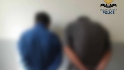 دوو کەس لەسەر دزینی پارە لە فرۆشتگایەک دەستگیر کران