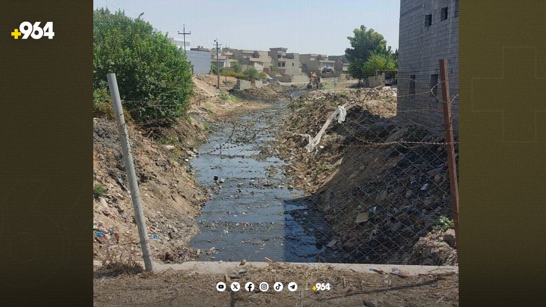 قەزای خەبات به‌ ئاوەڕۆی لولەیی خۆى له‌ لافاو ده‌پارێزێت