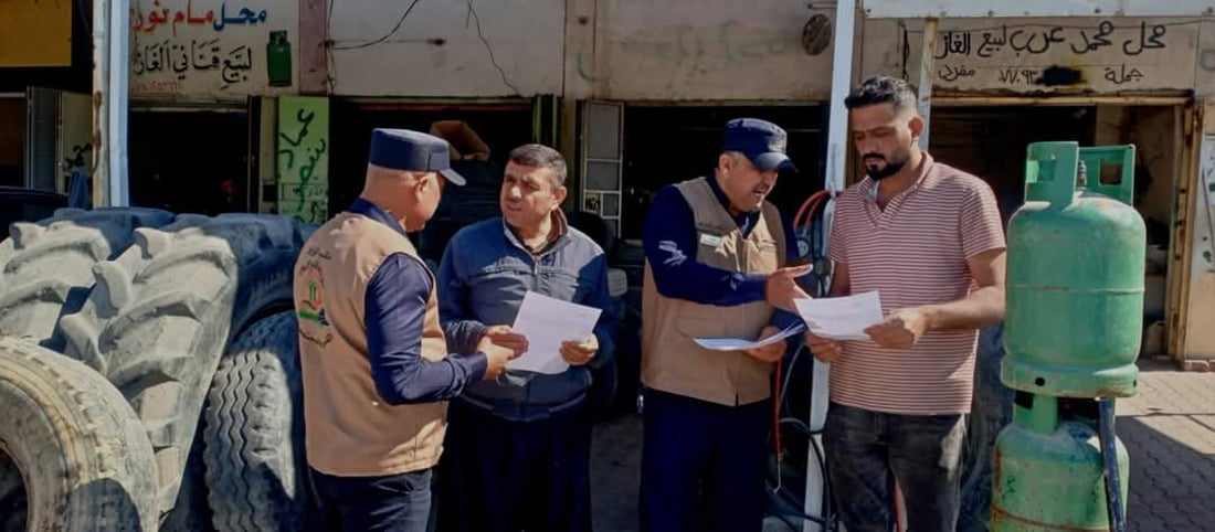هەڵمەتێک بۆ سەر تایەفرۆشانی خورماتوو دەستیپێکرد و ژمارەیەکیان سزای مادی دران