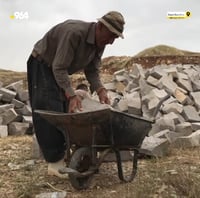 Skilled stonemason in Sulaymaniyah village discusses his 44 years of craftsmanship