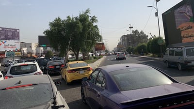 صور: شوارع الكرخ “قافلة” بعد افتتاح معرض بغداد الدولي