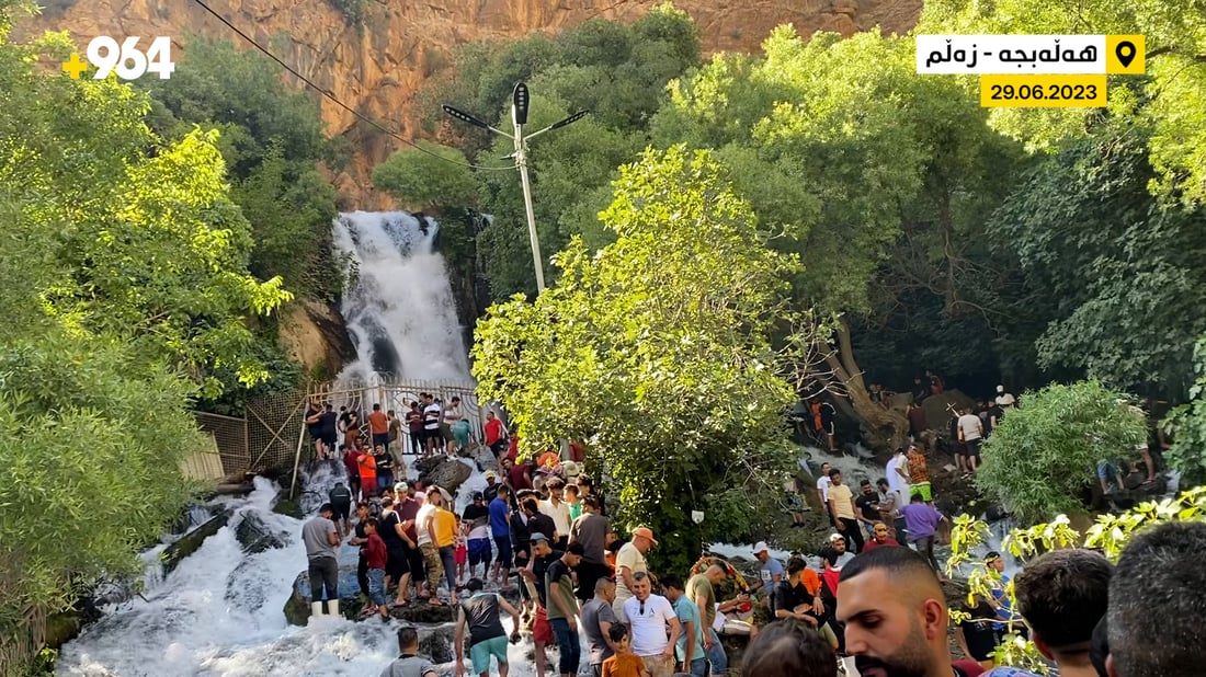 نزیكه‌ى 700 هه‌زار گه‌شتیار روویان له‌ ناوچە گەشتیارییەکان كردووه‌