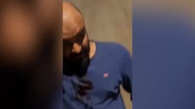 فيديو: إصابة 4 أشخاص في البصرة بشظايا الصواريخ