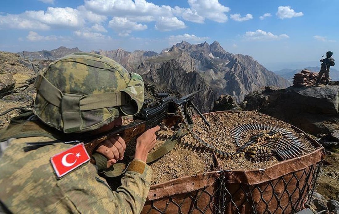 سەربازێکی تورکیا لە هەرێمی کوردستان کوژرا