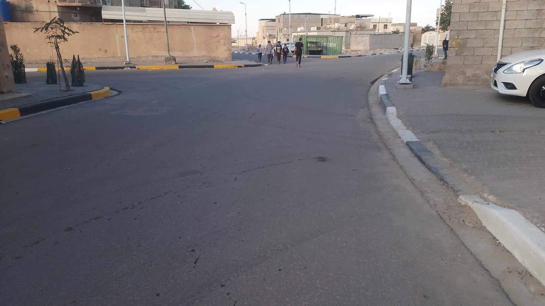(فيديو مؤلم).. التبليط الجديد في الزبير يثير شهية السواق والحوادث بالجملة