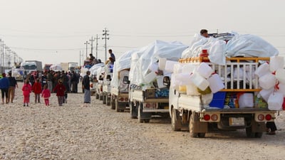 زیاتر لە 150 خێزانی ئاوارە گەڕانەوە شەنگال