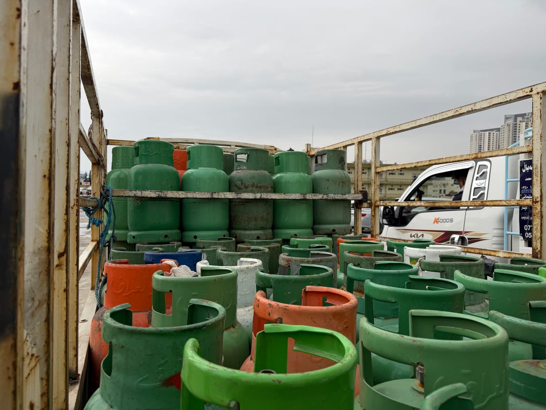 قەیرانی غاز لەسلێمانی بەرەو کۆتایی دەچێت و نزیکەی 80 ئۆتۆمبێل دابەش دەکرێت