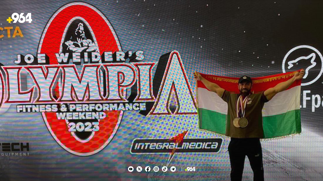 ئارام ئەمین دوو مەدالیای لە میستەر ئۆڵۆمپیا بەدەستهێنا