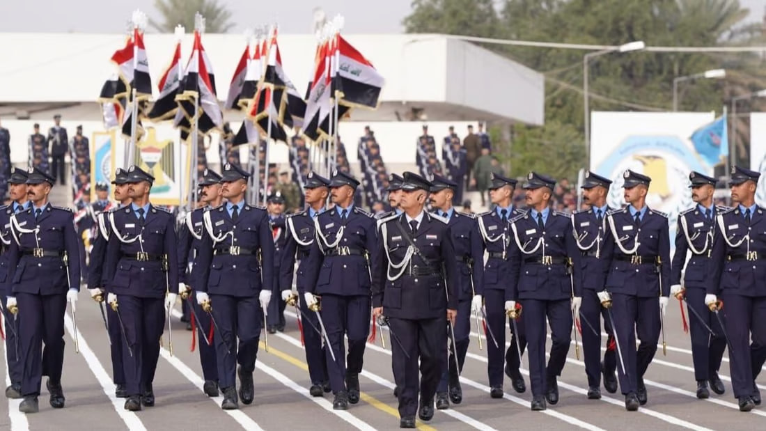 Parade celebrates 102nd anniversary of Iraqi police’s founding