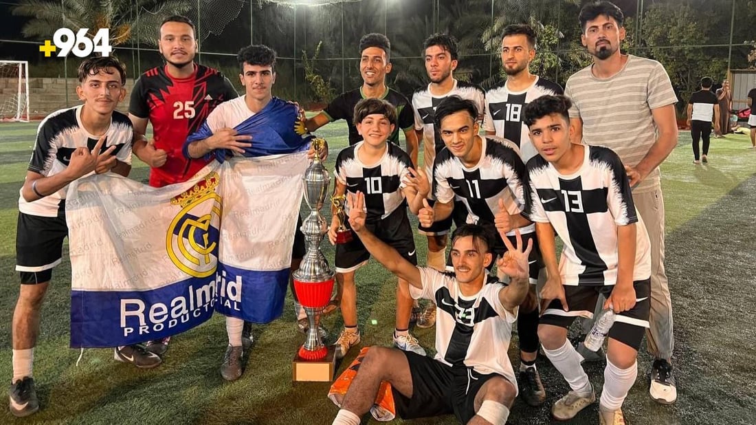 صور من هيت: “البرازيل” ينهار أمام “صقور البغدادي” بثلاثية نظيفة في نهائي التحدي