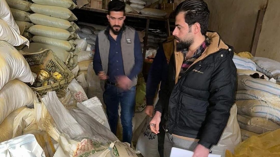 Najaf authorities destroy 10 tons of expired nuts and spices