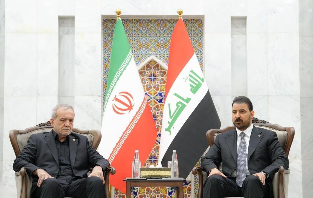 الزيدي لرئيس إيران: المرحلة المقبلة تتطلب دقة وحرص في التعامل على جميع المستويات