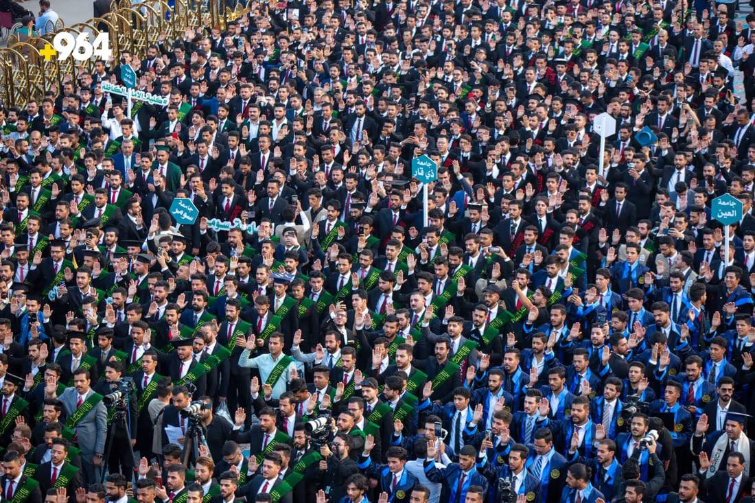 Grand graduation ceremony unites 2,500 students from 44 Iraqi universities in Karbala