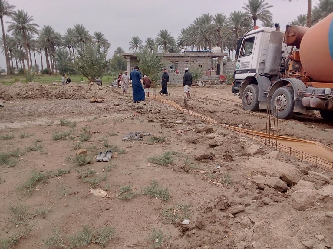 عودة العمل إلى مسجد “فايز رجه”.. والوقف: لن نسمح بإيقاف تأهيل المساجد (صور)