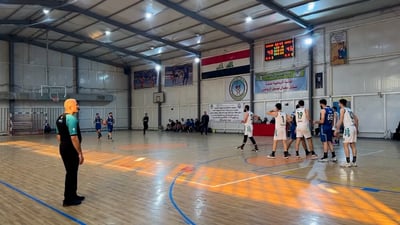 انطلاق دوري الدرجة الأولى لكرة السلة في نينوى.. دربندخان فاز