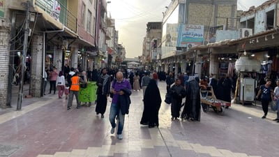 صور: شارع الصادق بحلة جديدة.. الباعة غاضبون وبلدية النجف تعد بمكان بديل