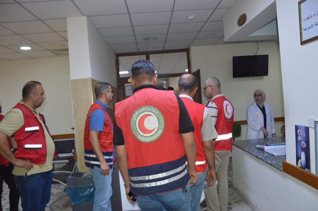 انشغلت تكريت بسبايكر ولم تتبرع بالدم لكن الفرصة لم تفت والمتطوعون عوضوها