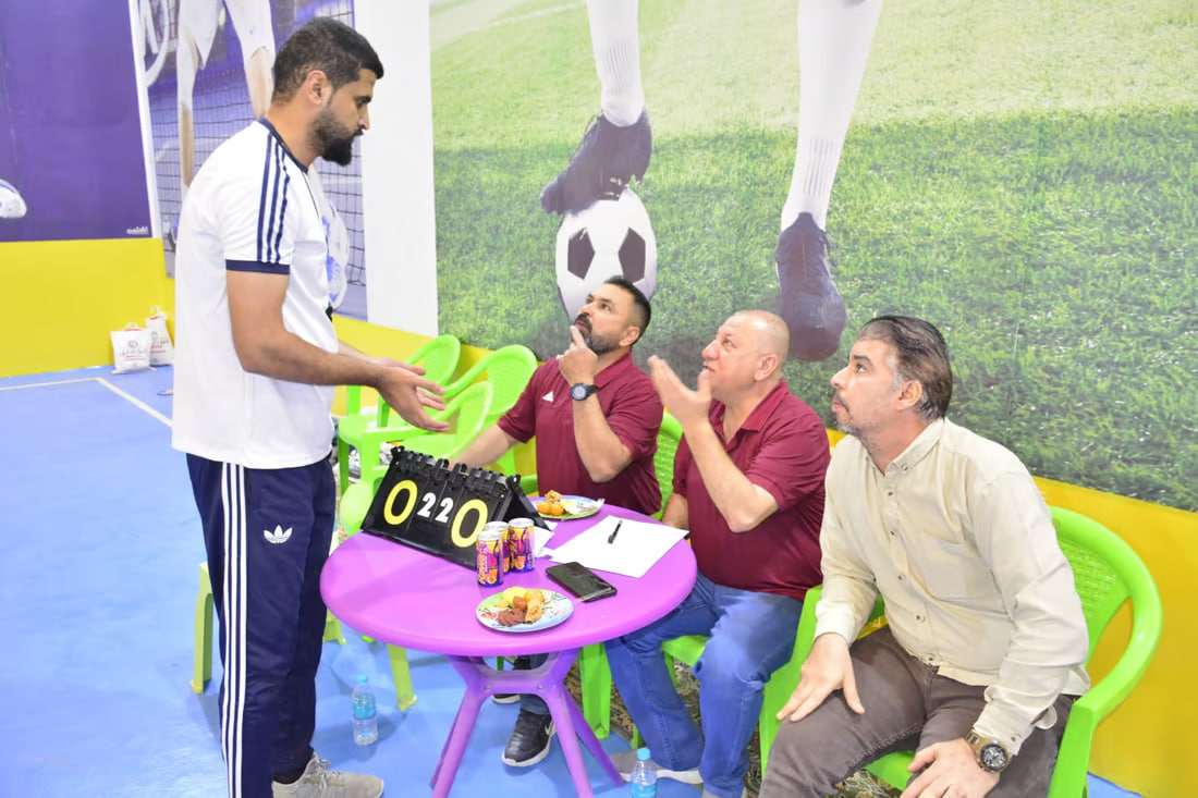 Ramadan volleyball tournament for teachers in Basra