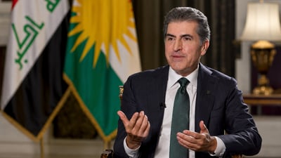 نيجيرفان بارزاني: جئت من طهران برسالة حصر السلاح.. الدولة تدفع للحشد والفصائل معاً