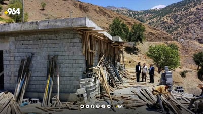 بنكه‌یه‌كی نوێی ته‌ندروستى له‌ گوندى گه‌زنه‌ دروست ده‌كرێ