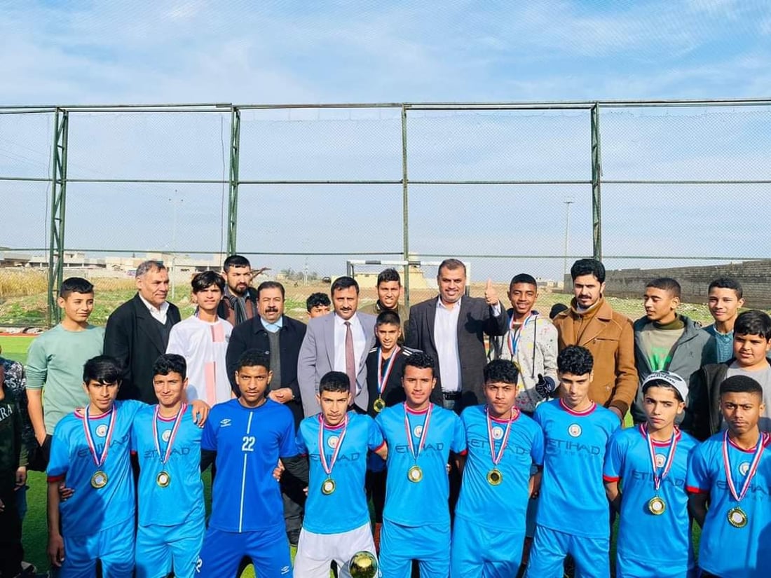 فريق المتوسطة أقوى من الإعدادية في ربيعة.. فاز بالبطولة وقائد الشرطة حضر النهائي