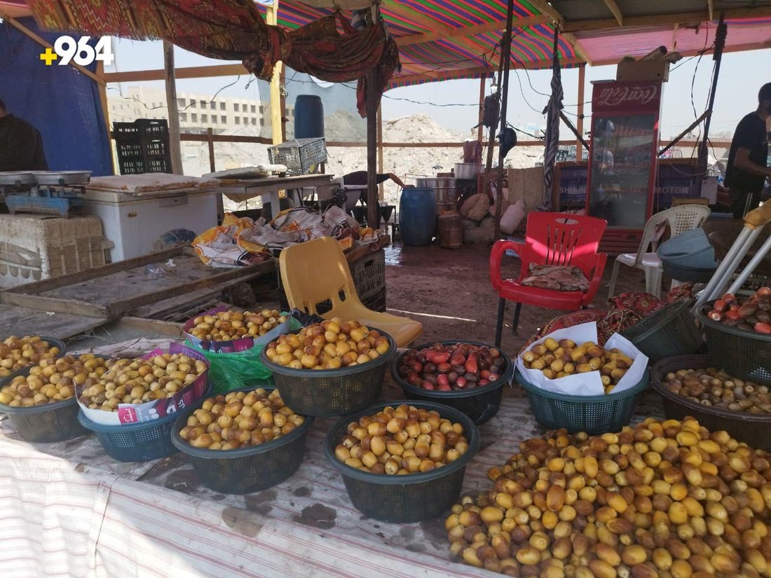 بورصة تمور الحلة: انخفاض حاد في أسعار المحلي والخليجي للميسورين فقط (صور)