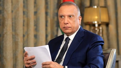 تصريحات الكاظمي المحذوفة من مقابلة العهد.. حزين على الفصائل وعلاقتي جيدة بالصدر