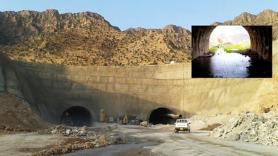 ئاوه‌ ده‌ركه‌وتووه‌كه‌ى تونێلی بەنی هەریر ده‌كرێته‌ پڕۆژه‌یه‌ك بۆ كشتوكاڵ و ئاژه‌ڵدارى