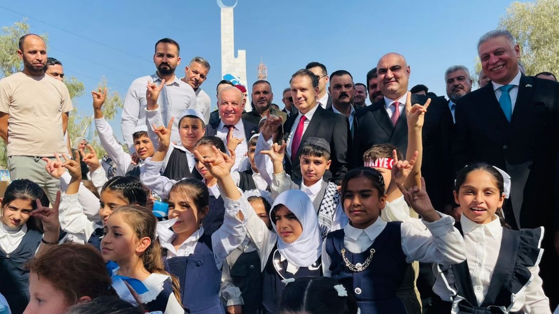 سفير تركيا يختار آلتون كوبري أول محطة لزيارته في كركوك