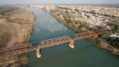 Century-old Hindiyah Bridge, once a railway track, now a pilgrims path