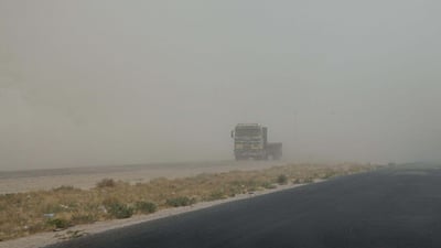 Iraq’s heat holds through Monday with dust in places