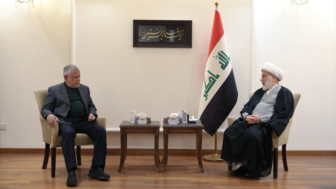 “وحدة الإطار أساس المرحلة المقبلة”.. حمودي والعامري يناقشان تشكيل الحكومة