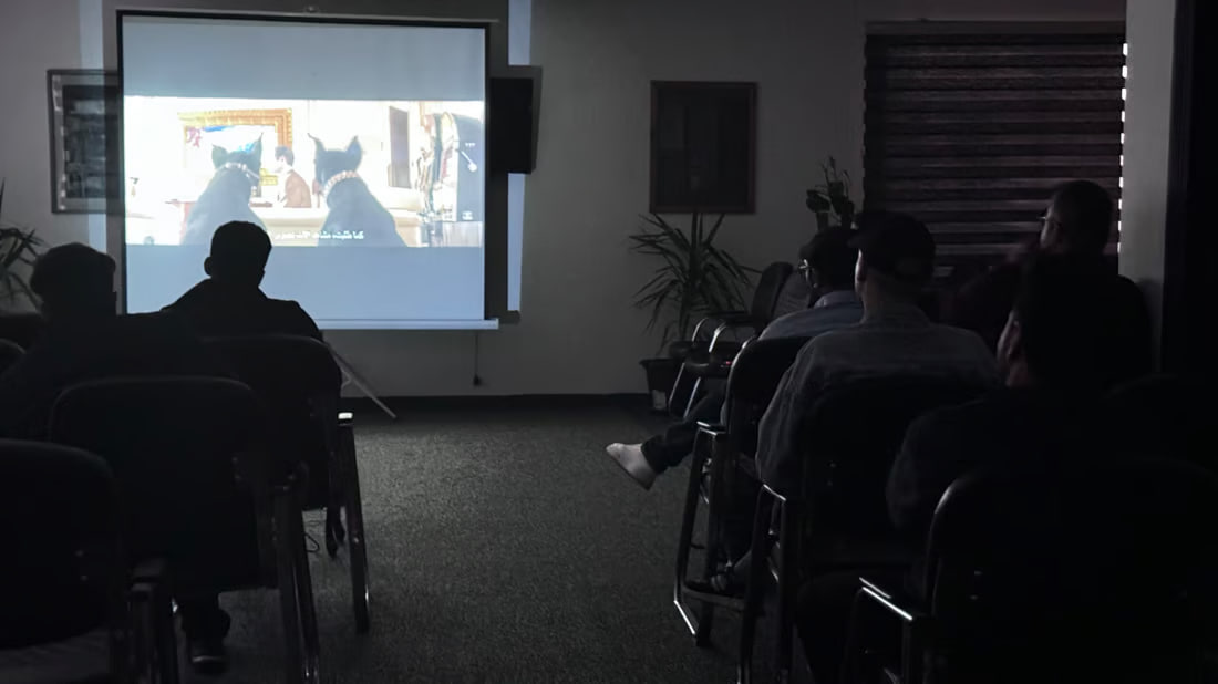 Najaf film club hosts “Dog Man” screening in bid to revive local cinema scene