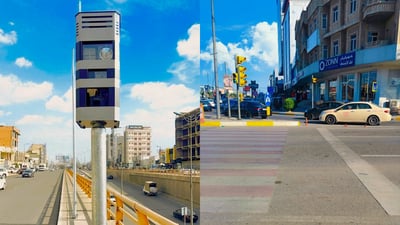 کامێراکانی تۆمارکردنی تیژڕەویی لە چوارڕێیانەکانی هەولێر دەخرێنەکار