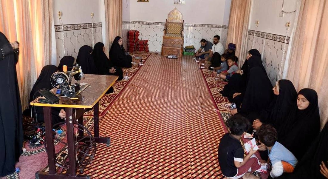 Basra workshop empowers rural women with sewing skills