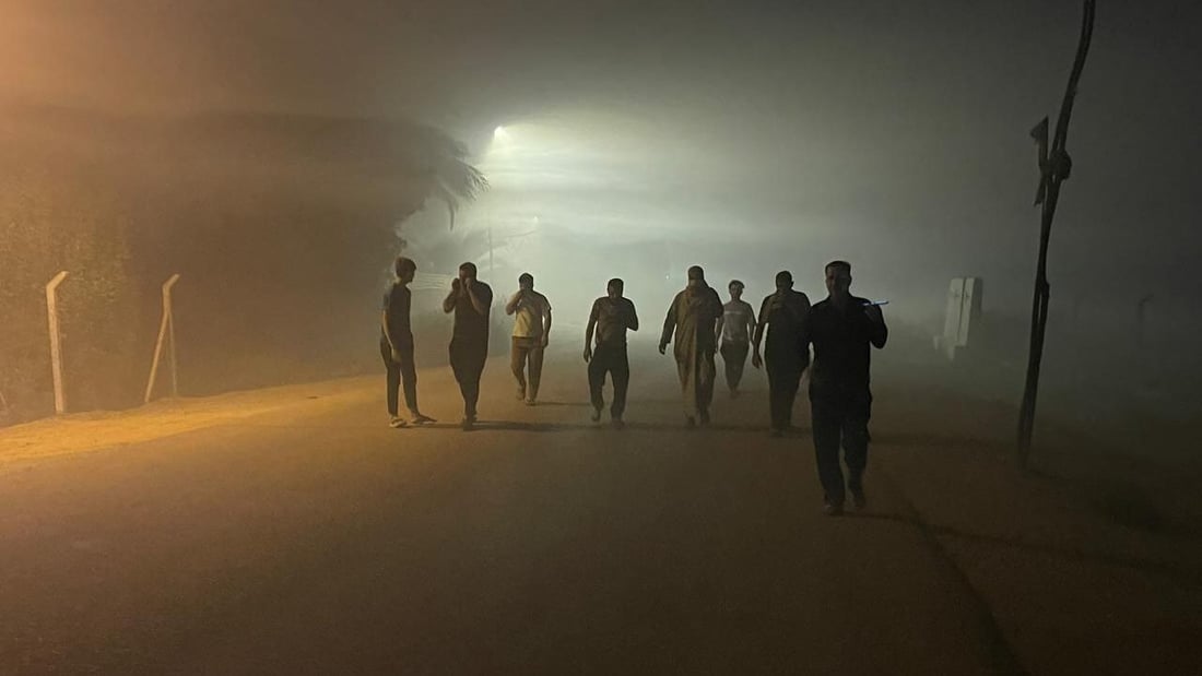 Thick smoke from garbage fire forces evacuations in Hilla and surrounding areas