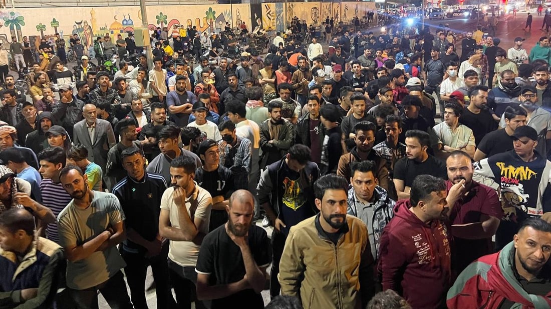 صور: تظاهرة ليلية حاشدة في الكوت تطالب بالانفصال الإداري وحصة من الأمن الغذائي