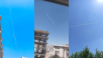 ئێران دەستی بە موشەکبارانی وڵاتانی ناوچەکە کردەوە