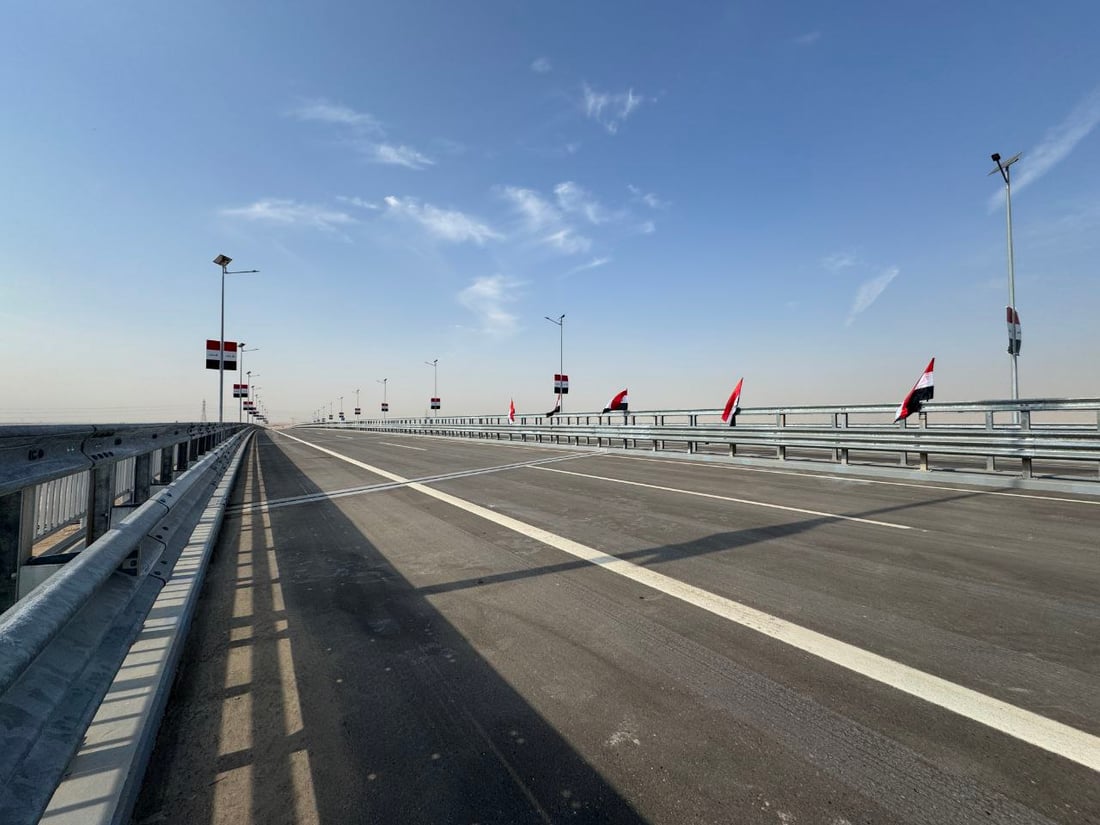 السوداني يفتتح المقطع الأول من طريق التنمية