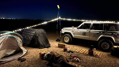 Camping in the tranquil beauty of Wasit’s Al-Shweijah marshes