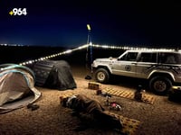 Camping in the tranquil beauty of Wasit's Al-Shweijah marshes