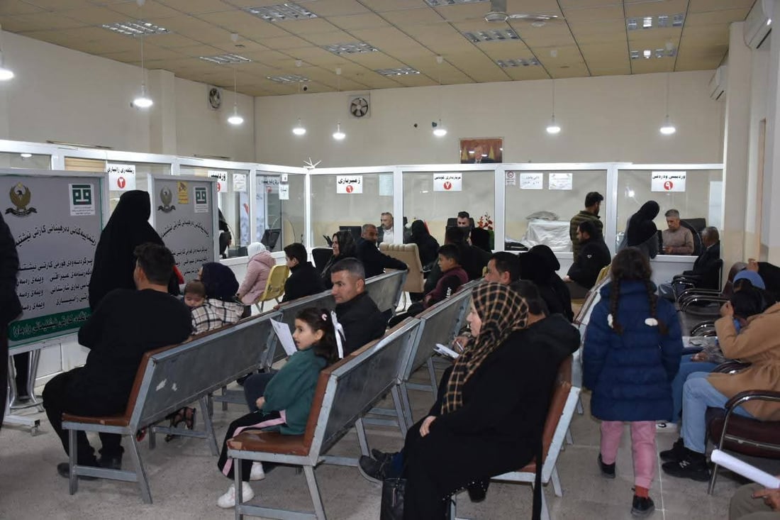  فەرمانگەی کارتی نیشتمانیی وارماوا بەهۆی بێ كارەبایی کارەکانیان راگیرا