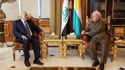 Barzani congratulates Barham Salih on UNHCR role