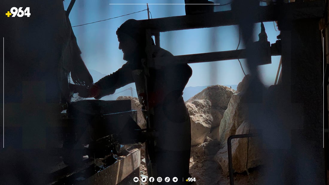 ژیان لەنێو کارگەی رێکخستنی بەرد لە دەربەندیخان