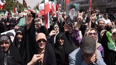 إيران تعلن النصر رسمياً.. تبدأ الاحتفالات بعد ساعة في ساحة الثورة وسط طهران