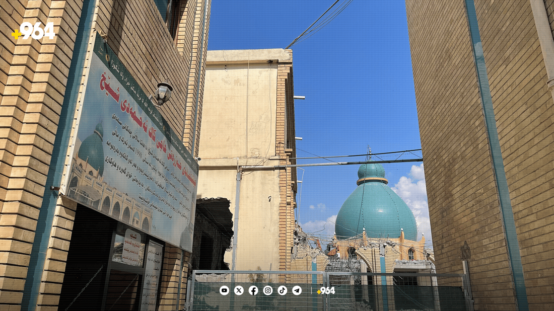 شوێنەواری سلێمانی سەرپەرشتی نۆژەنکردنەوەی مزگەوتی گەورە دەکات